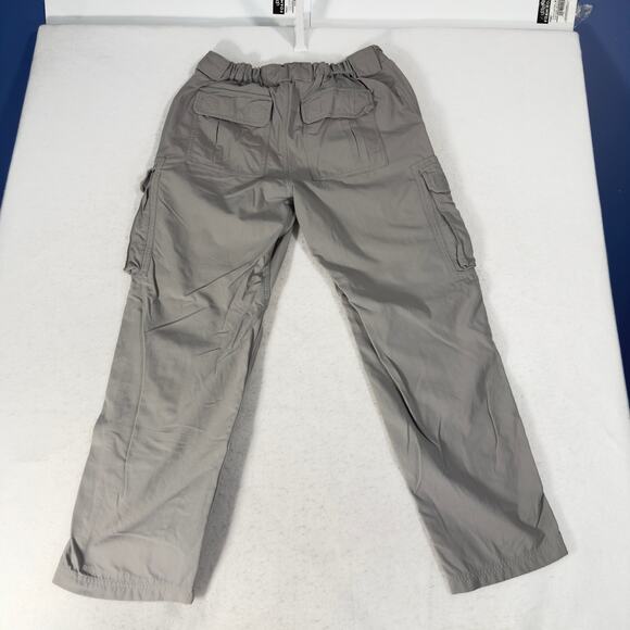 Duluth Trading Co Dry On The Fly Cargo Pant Men M x30 (30W 30L) Grey Elastic - Picture 5 of 16